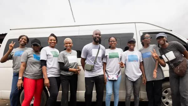 Children in a classroom